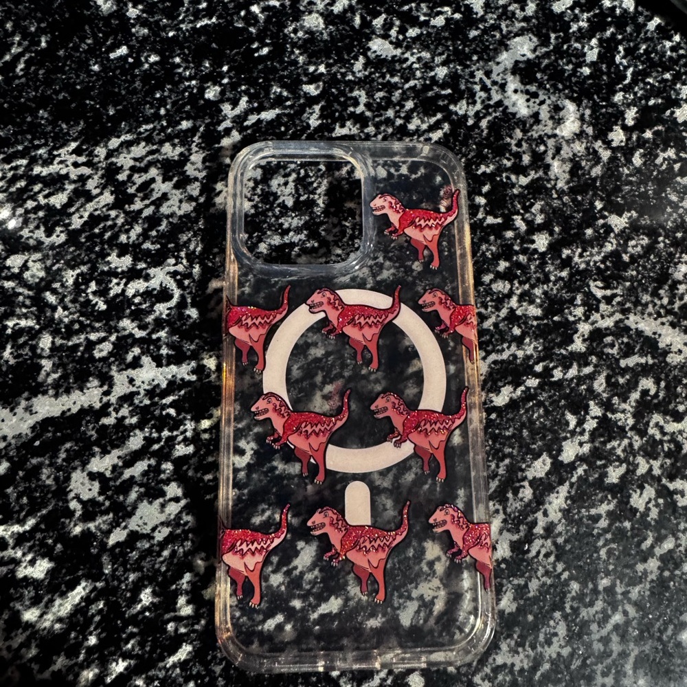 Coach Dinosaur iPhone 15 Pro Max Case